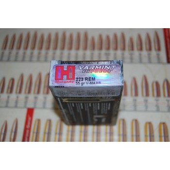 .223 Hornady 55gr V-Max Box of 20